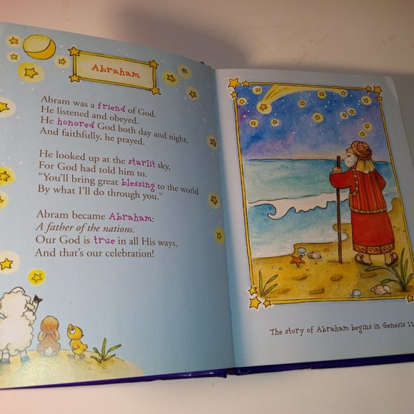 CHILDRENS COLORFUL BEDTIME TREASURY BIBLE 7" STORY BOOK - Picture 6 of 7
